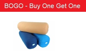 Kakaos Round Yoga Bolster   Buy One Get One Sale.  FZ